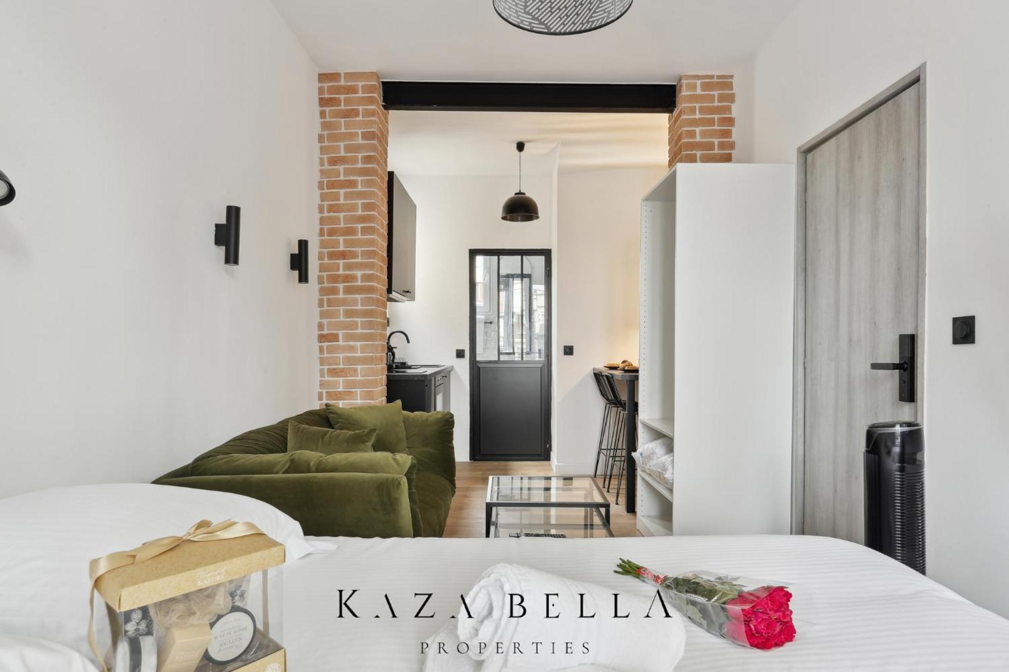Kaza Bella - Maisons Alfort 2 Cosy Studio Exterior foto